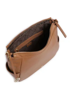 Braun Büffel Shoulder Bags|Hobo Bags-Hanna Hobo bag grained cow leather