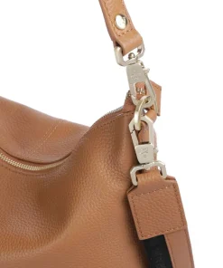 Braun Büffel Shoulder Bags|Hobo Bags-Hanna Hobo bag grained cow leather
