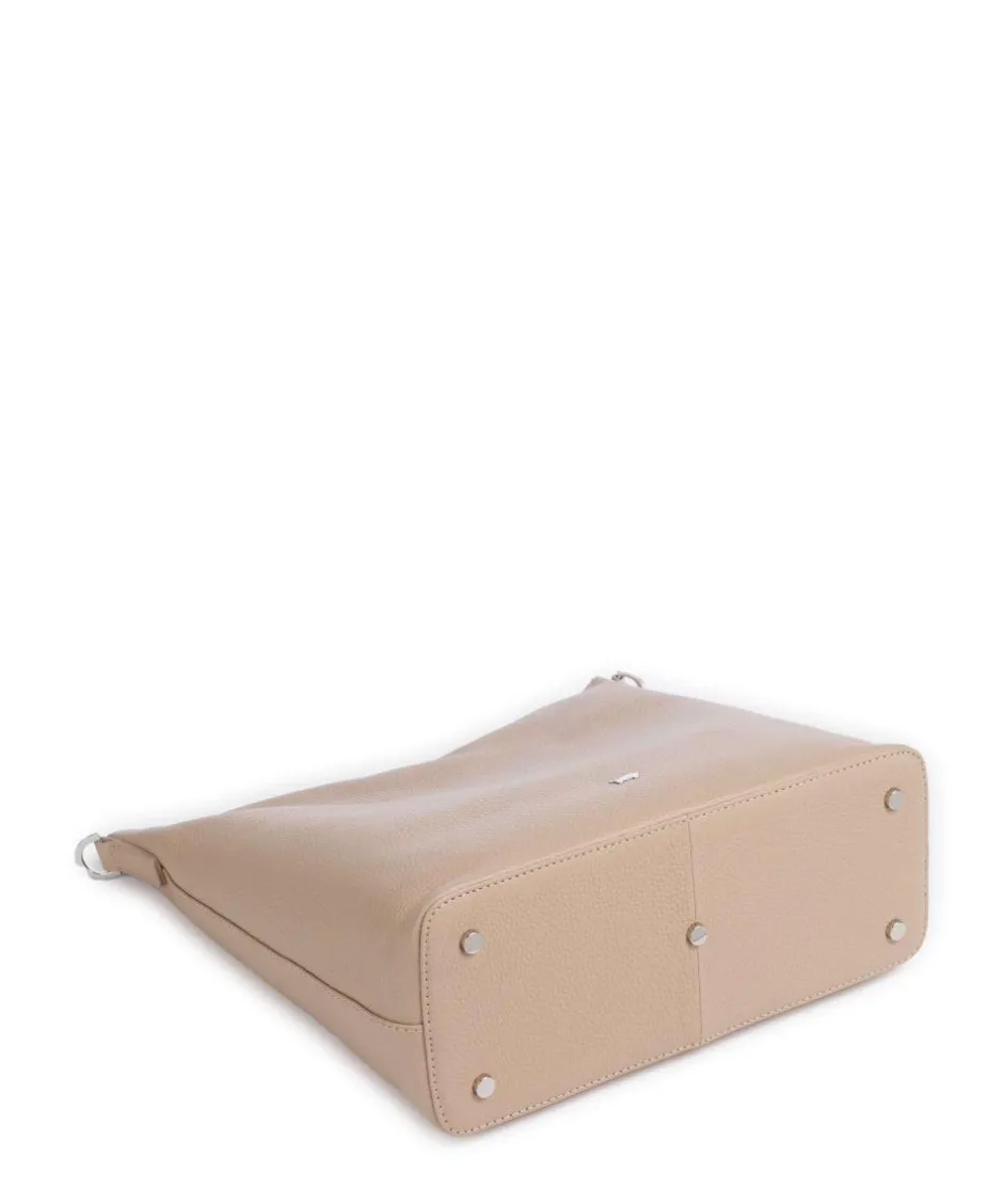 Braun Büffel Shoulder Bags|Hobo Bags-Hanna Hobo bag grained cow leather