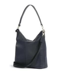 Braun Büffel Shoulder Bags|Hobo Bags-Hanna Hobo bag grained cow leather