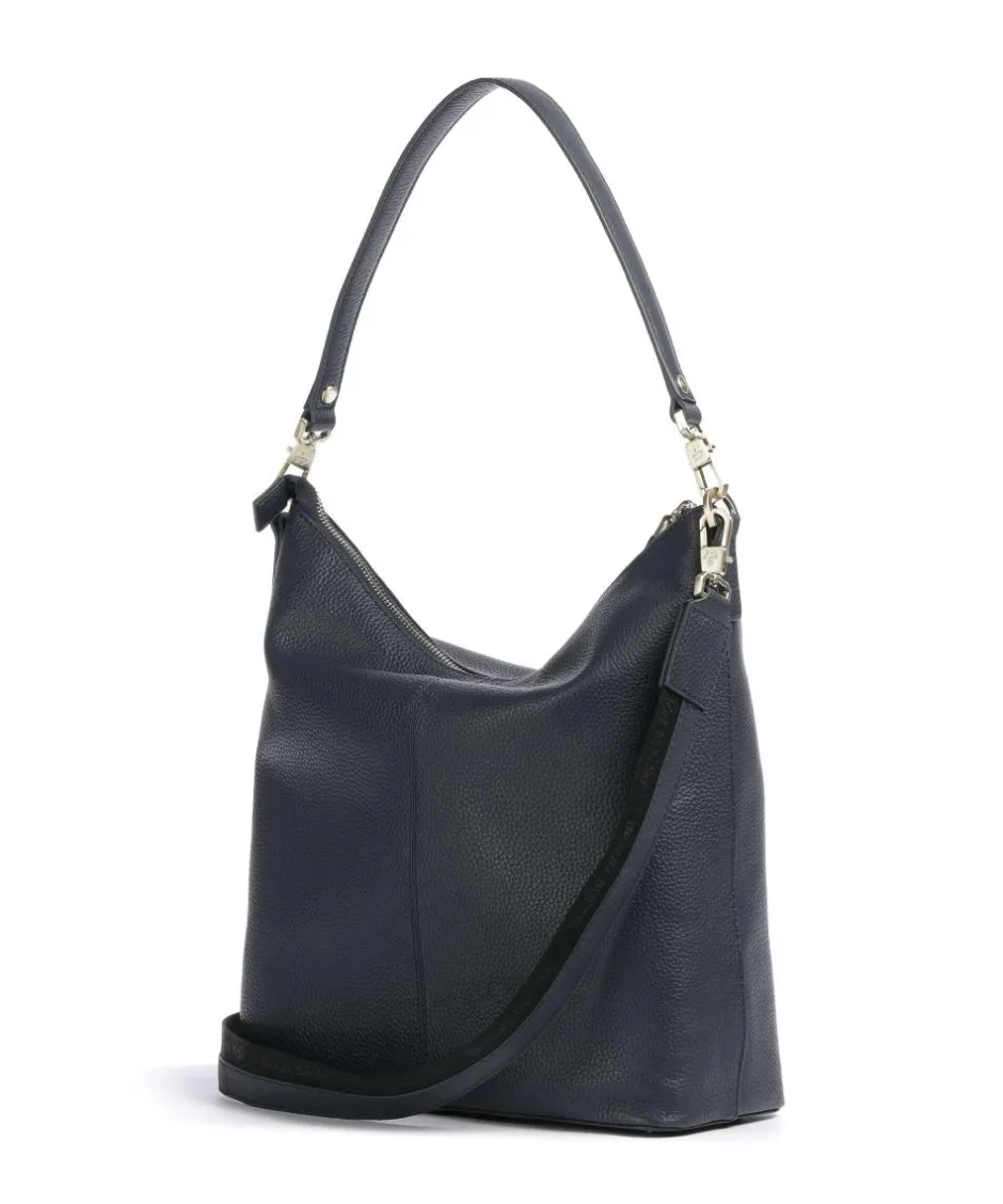 Braun Büffel Shoulder Bags|Hobo Bags-Hanna Hobo bag grained cow leather