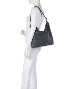 Braun Büffel Shoulder Bags|Hobo Bags-Hanna Hobo bag grained cow leather