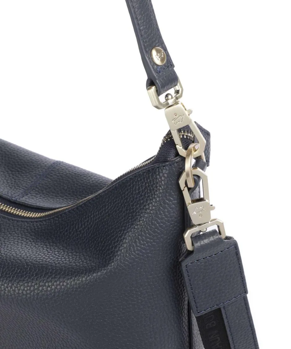Braun Büffel Shoulder Bags|Hobo Bags-Hanna Hobo bag grained cow leather