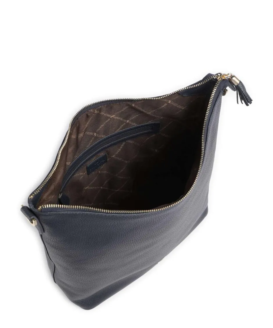 Braun Büffel Shoulder Bags|Hobo Bags-Hanna Hobo bag grained cow leather
