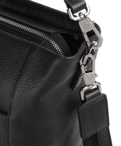 Braun Büffel Shoulder Bags-Hanna Tote bag 13″ grained leather