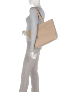 Braun Büffel Tote Bags-Hanna Tote bag grained cow leather
