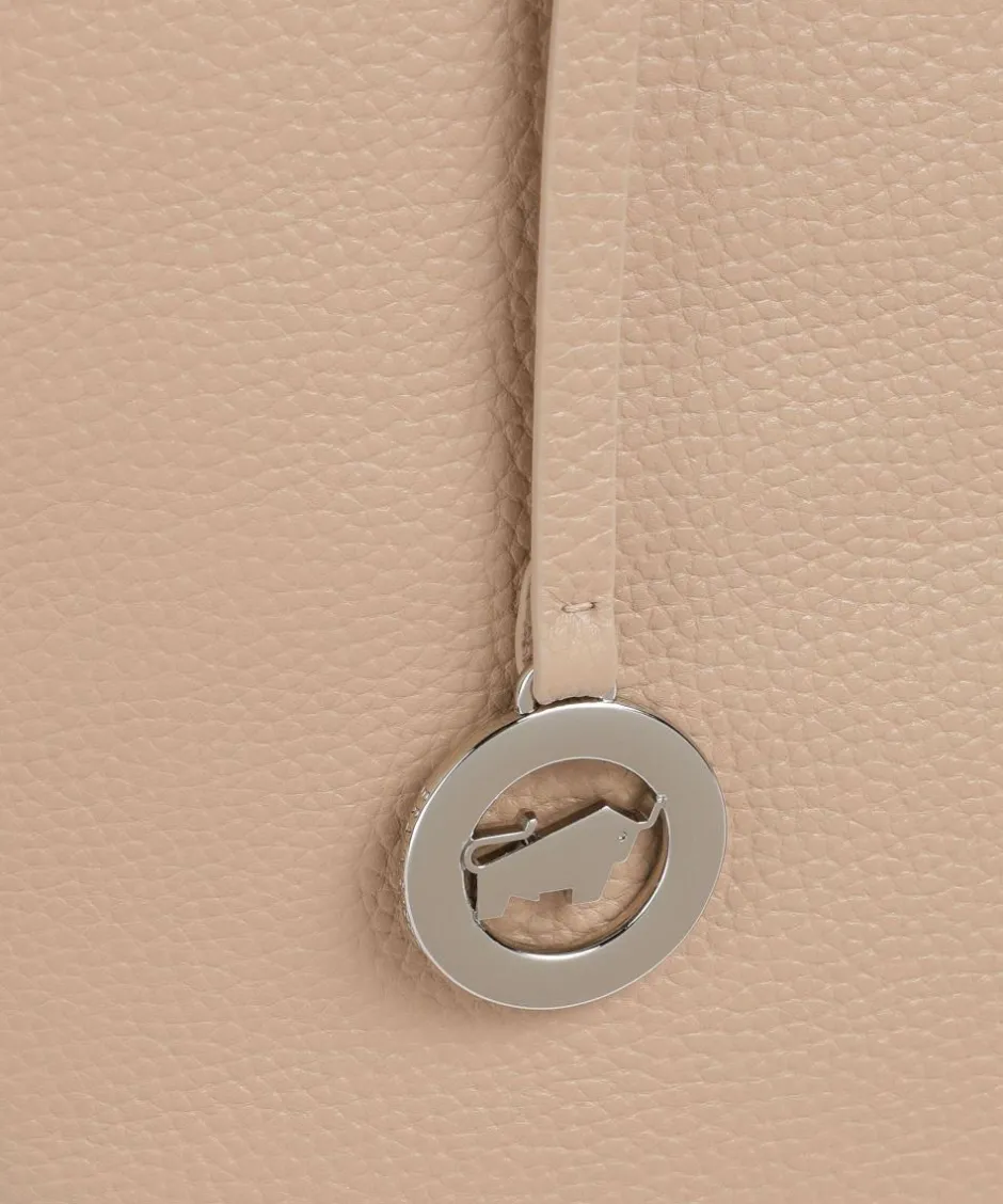 Braun Büffel Tote Bags-Hanna Tote bag grained cow leather