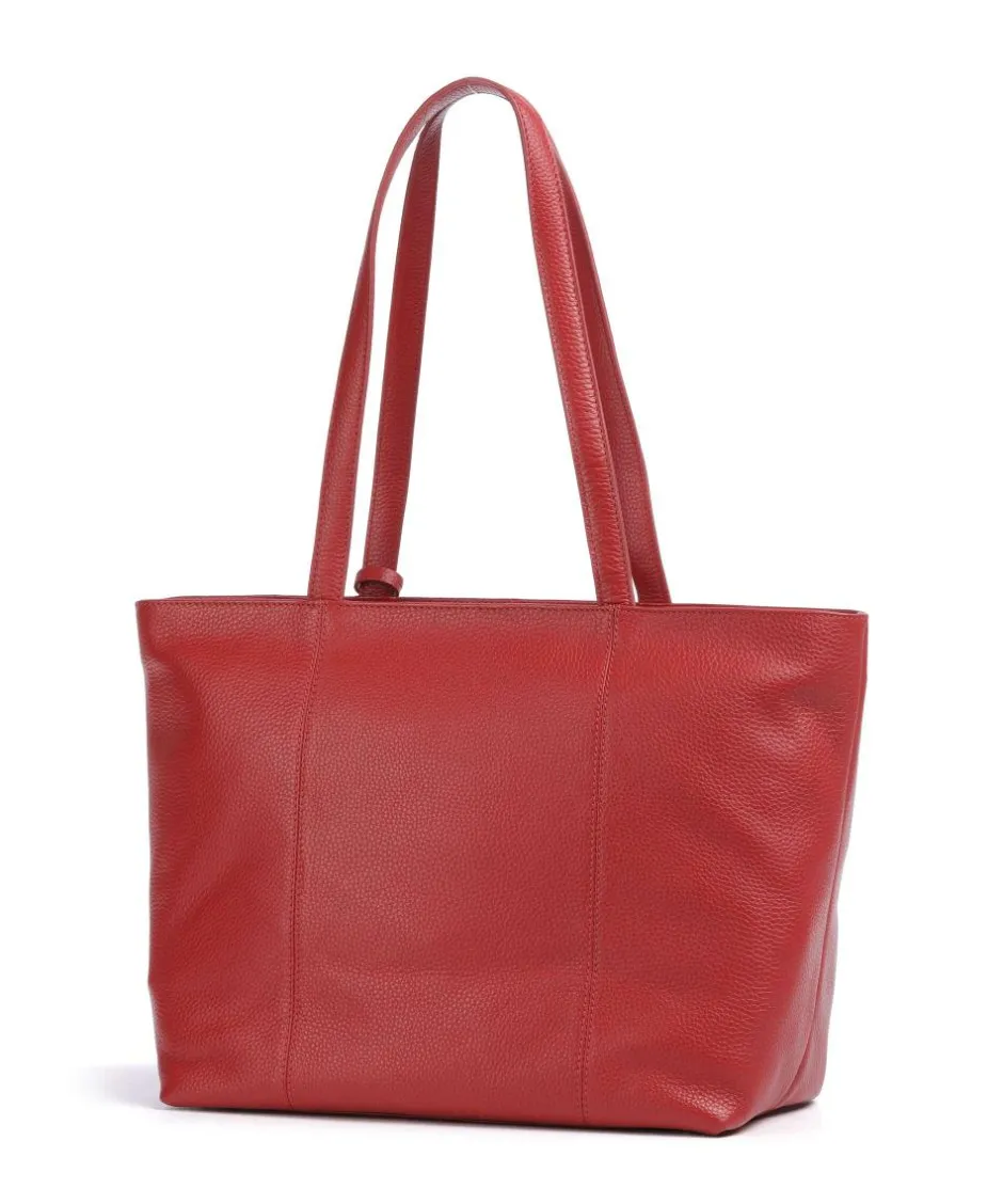 Braun Büffel Tote Bags-Hanna Tote bag grained cow leather