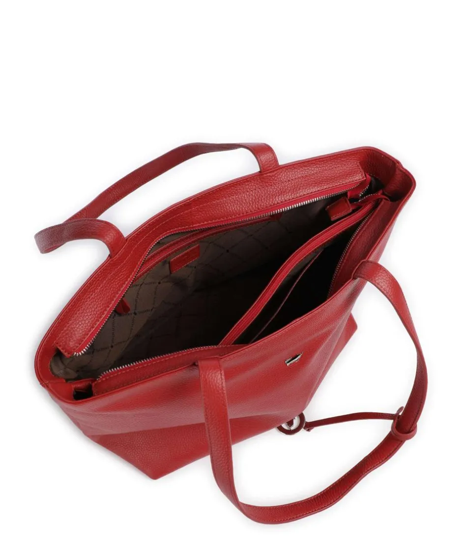 Braun Büffel Tote Bags-Hanna Tote bag grained cow leather