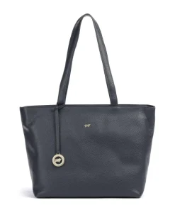 Braun Büffel Tote Bags-Hanna Tote bag grained cow leather