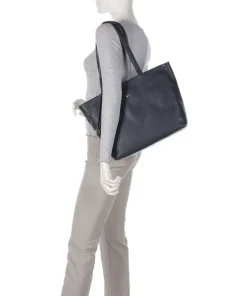 Braun Büffel Tote Bags-Hanna Tote bag grained cow leather