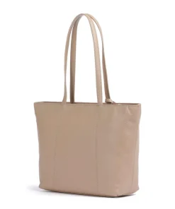Braun Büffel Tote Bags-Hanna Tote bag grained leather