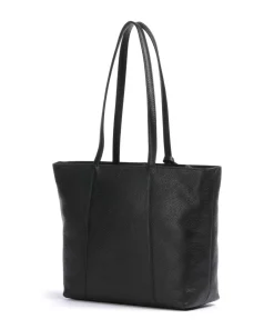 Braun Büffel Tote Bags-Hanna Tote bag grained leather