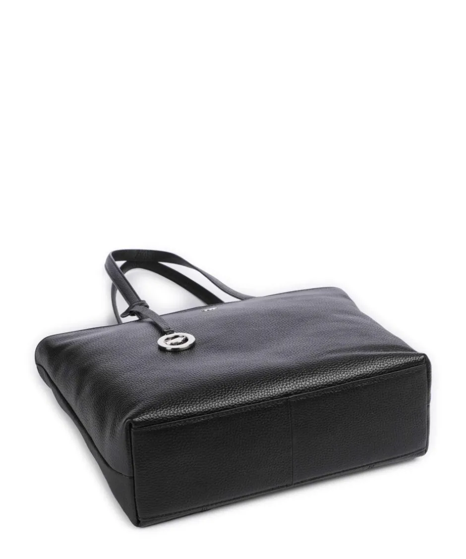 Braun Büffel Tote Bags-Hanna Tote bag grained leather