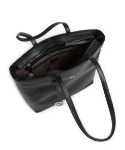 Braun Büffel Tote Bags-Hanna Tote bag grained leather