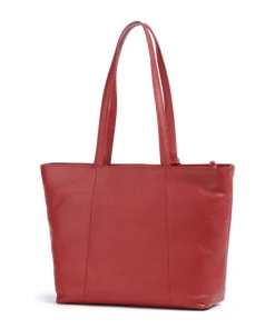 Braun Büffel Tote Bags-Hanna Tote bag grained leather