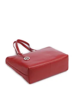 Braun Büffel Tote Bags-Hanna Tote bag grained leather
