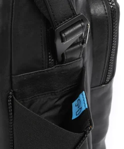 Piquadro Business- & Laptop Bags-Harper Briefcase 16″ fine grain leather