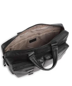 Piquadro Business- & Laptop Bags-Harper Briefcase 16″ fine grain leather