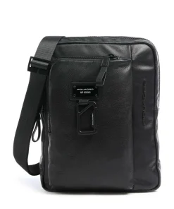 Piquadro Crossbody Bags-Harper Crossbody bag fine grain leather