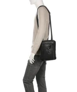Piquadro Crossbody Bags-Harper Crossbody bag fine grain leather