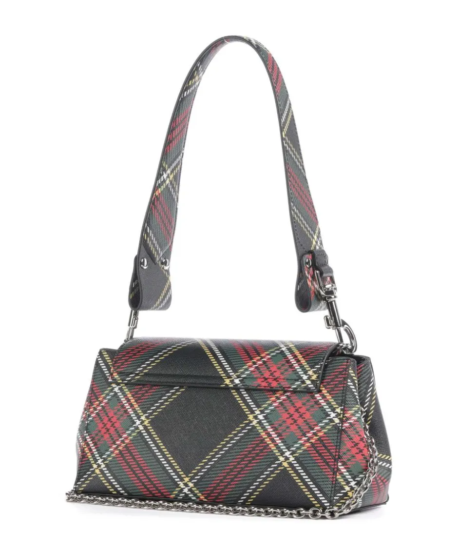 Vivienne Westwood Shoulder Bags|Crossbody Bags-Hazel Saffiano Printed Medium Shoulder bag imitation leather