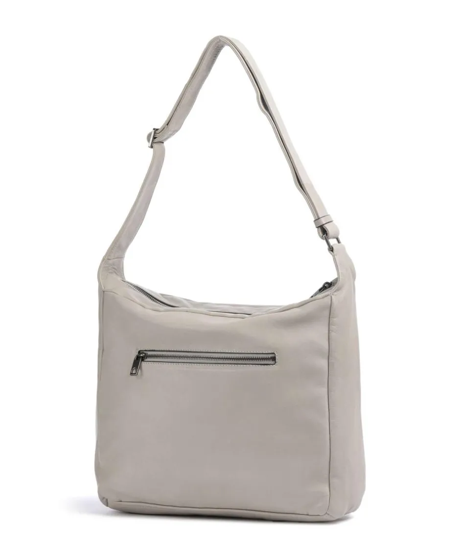 Liebeskind Shoulder Bags|Hobo Bags-Hera Sheep Natuarl M Hobo bag sheepskin leather