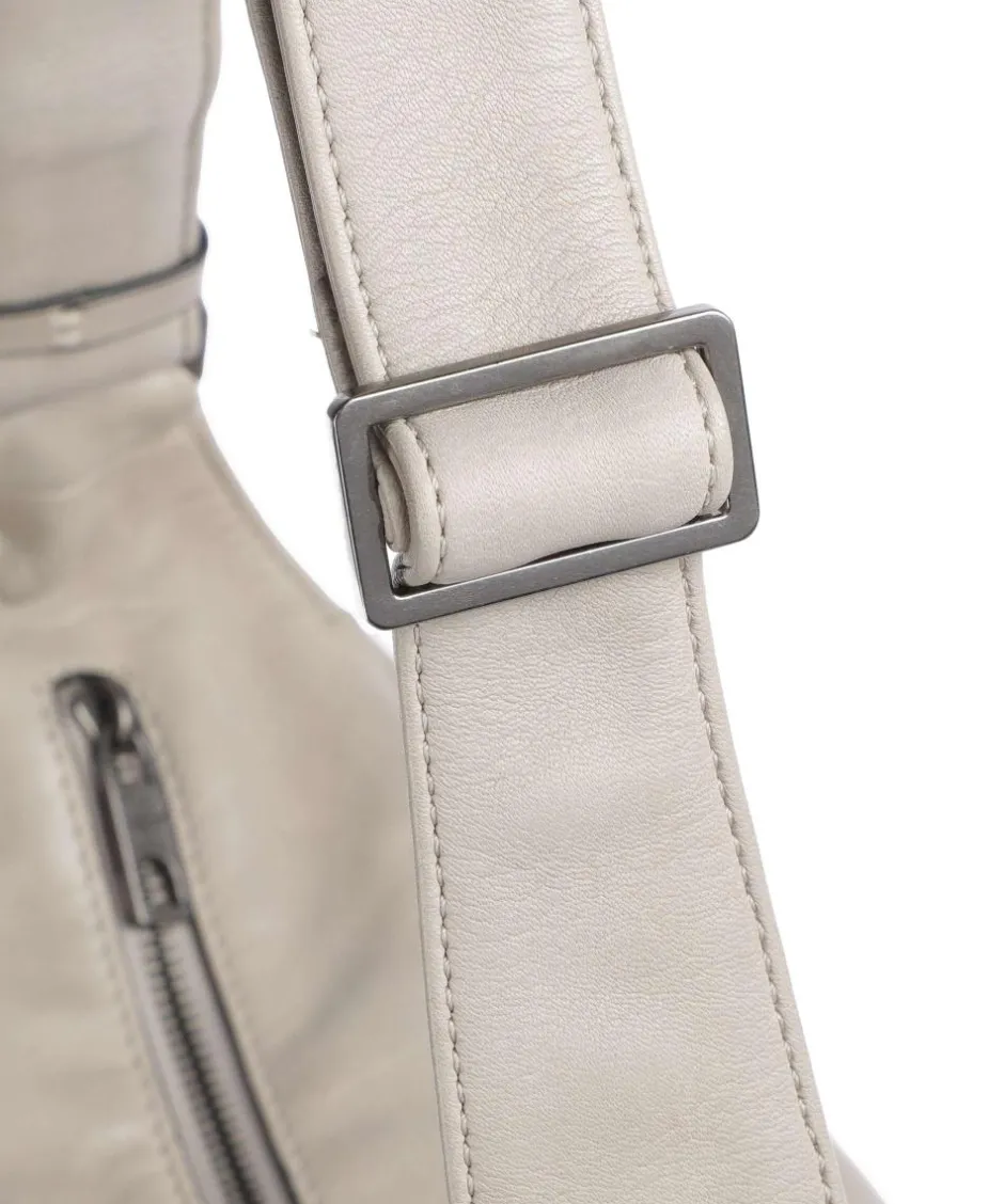 Liebeskind Shoulder Bags|Hobo Bags-Hera Sheep Natuarl M Hobo bag sheepskin leather