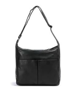 Liebeskind Shoulder Bags|Hobo Bags-Hera Sheep Natuarl M Hobo bag sheepskin leather