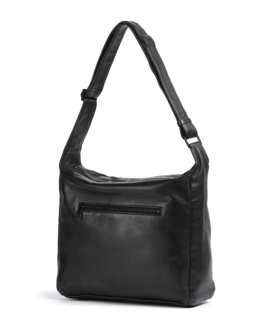 Liebeskind Shoulder Bags|Hobo Bags-Hera Sheep Natuarl M Hobo bag sheepskin leather