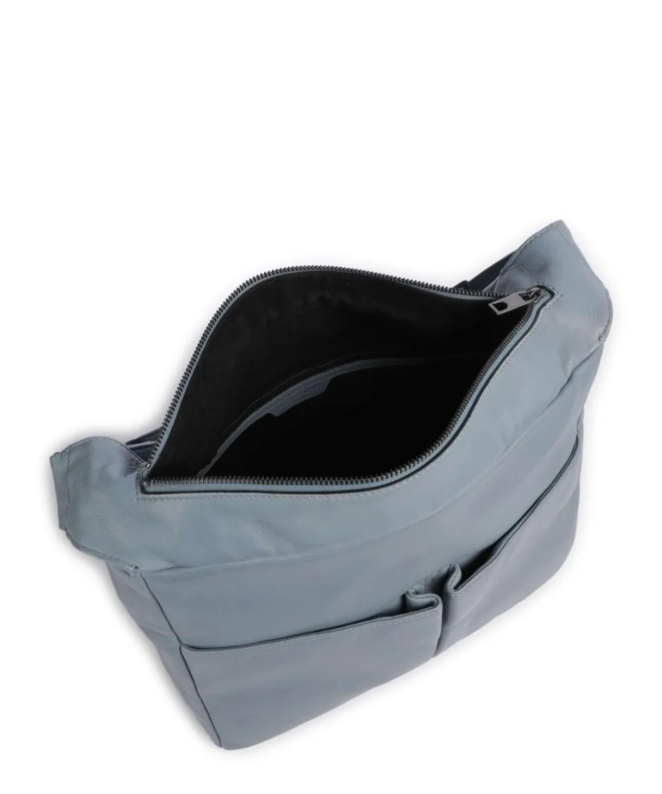 Liebeskind Shoulder Bags|Hobo Bags-Hera Sheep Natuarl M Hobo bag sheepskin leather