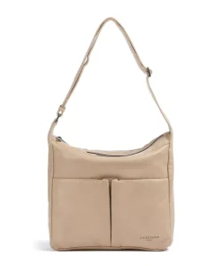 Liebeskind Shoulder Bags|Hobo Bags-Hera Sheep Natuarl M Hobo bag sheepskin leather