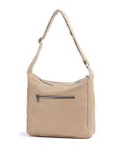 Liebeskind Shoulder Bags|Hobo Bags-Hera Sheep Natuarl M Hobo bag sheepskin leather