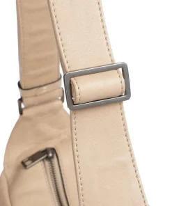 Liebeskind Shoulder Bags|Hobo Bags-Hera Sheep Natuarl M Hobo bag sheepskin leather
