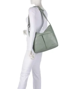 Liebeskind Shoulder Bags|Hobo Bags-Hera Sheep Natuarl M Hobo bag sheepskin leather