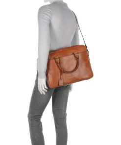 Castelijn & Beerens Business- & Laptop Bags-Heritage Briefcase 15″ grained cow leather