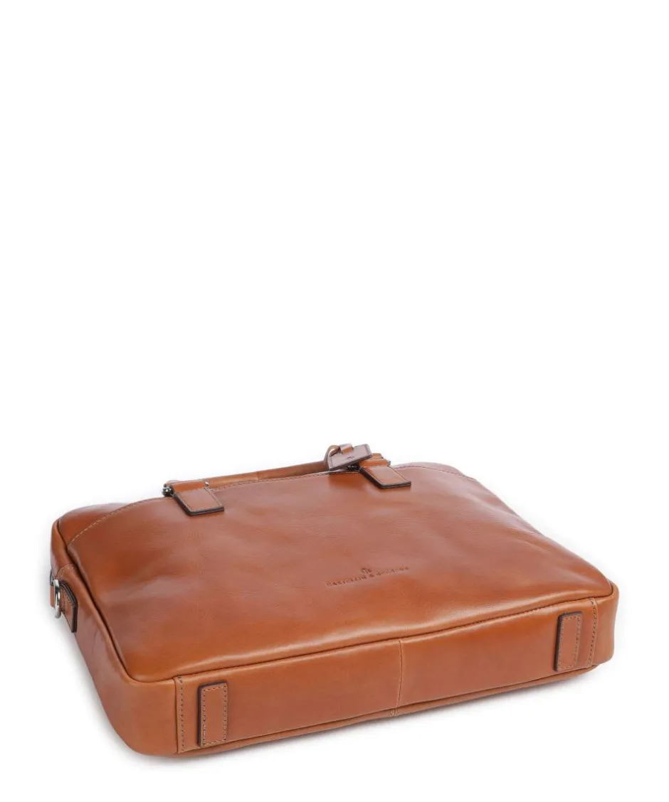 Castelijn & Beerens Business- & Laptop Bags-Heritage Briefcase 15″ grained cow leather