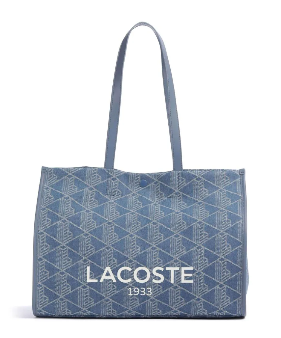 Lacoste Tote Bags-Heritage Jacquard Tote bag cotton