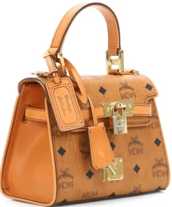 MCM Handbags|Crossbody Bags-Heritage Line Handbag imitation leather