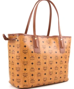 MCM Tote Bags-Heritage Line Tote bag imitation leather