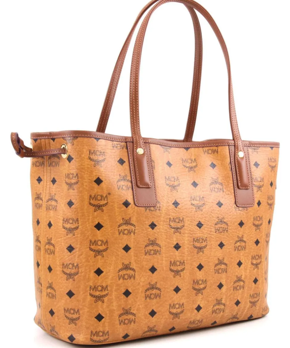 MCM Tote Bags-Heritage Line Tote bag imitation leather