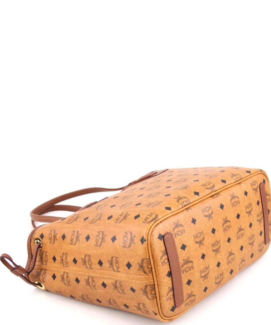 MCM Tote Bags-Heritage Line Tote bag imitation leather