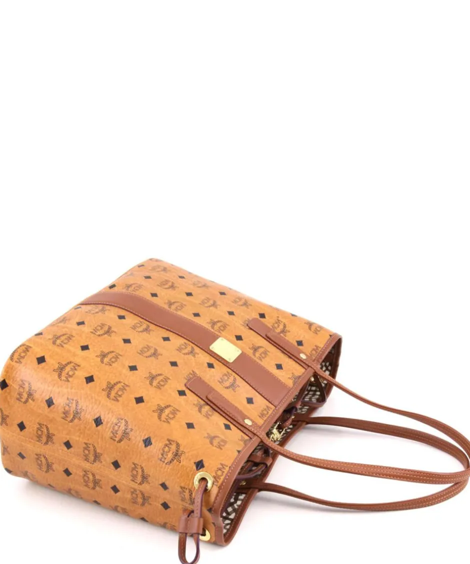 MCM Tote Bags-Heritage Line Tote bag imitation leather