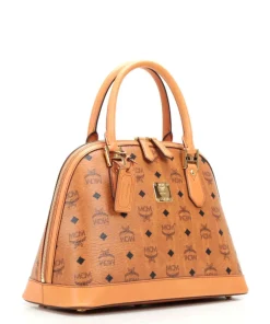 MCM Handbags-Heritage M Handbag leather