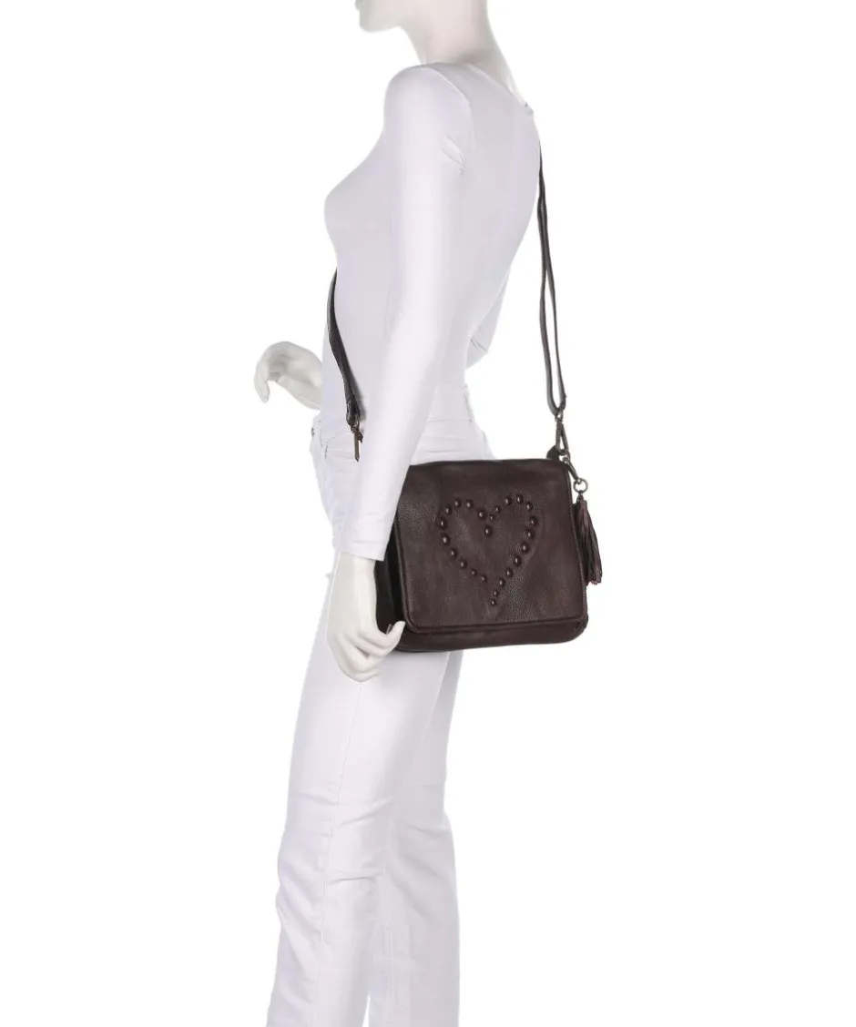 Taschendieb Wien Crossbody Bags-Herzoggasse 4 Crossbody bag grained cow leather