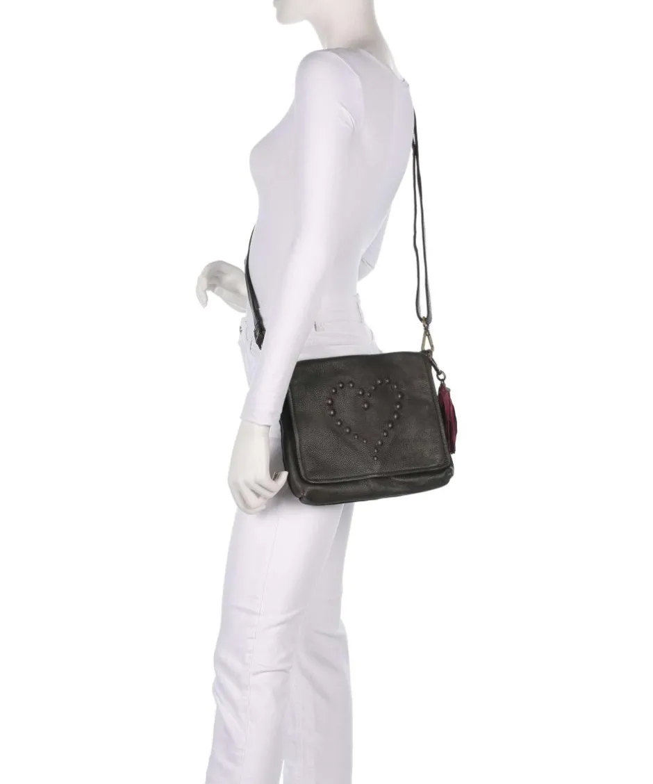 Taschendieb Wien Crossbody Bags-Herzoggasse 4 Crossbody bag grained cow leather