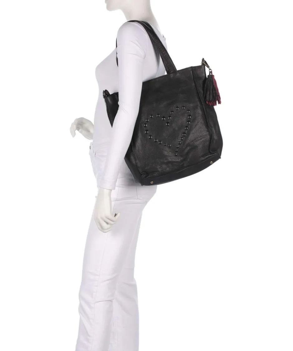 Taschendieb Wien Hobo Bags-Herzoggasse 1 Hobo bag grained cow leather