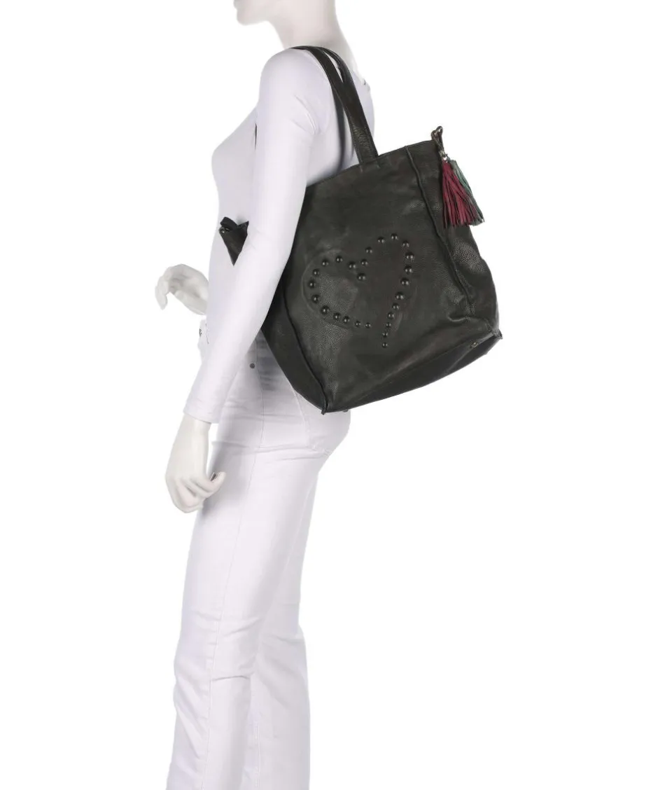 Taschendieb Wien Shoulder Bags|Hobo Bags-Herzoggasse 1 Hobo bag grained cow leather