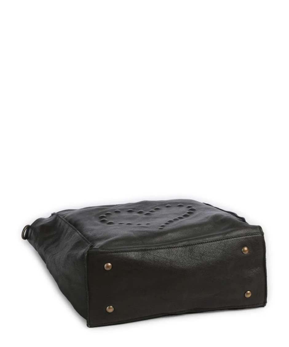 Taschendieb Wien Shoulder Bags|Hobo Bags-Herzoggasse 1 Hobo bag grained cow leather