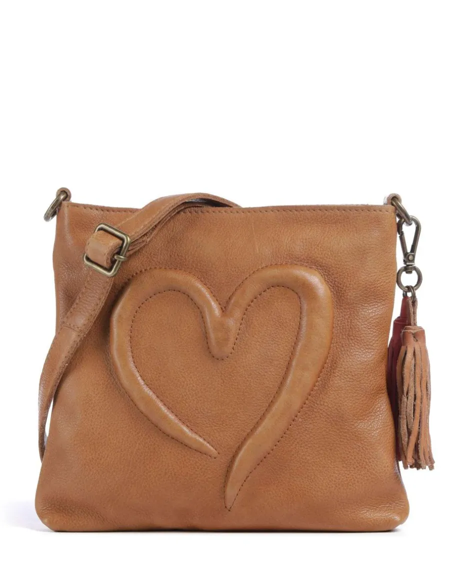 Taschendieb Wien Crossbody Bags-Herzweg 4 Crossbody bag grained leather